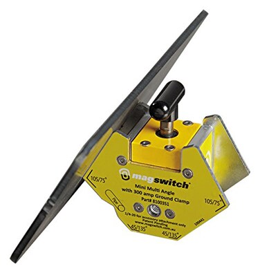 Magswitch 8100351 Mini Multi-Angle Welding Magnet W/300 Amp Ground