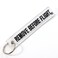 Rotary13B1 Remove Before Flight Key Chain - White