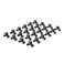Olsa Tools Black Spring-Loaded Socket Clips 3/8-Inch, 24-Pack, Part 1136