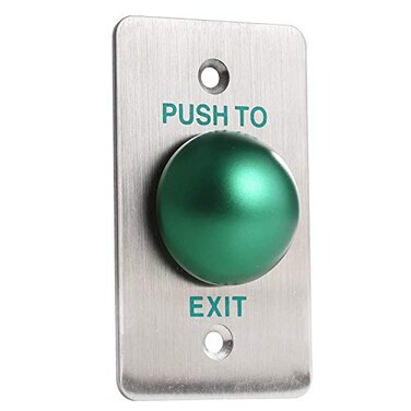 UHPPOTE Momentary Toggle Push to Exit Button Switch NO/COM/NC Contact
