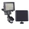 FORCETEK 108 SMD LEDs Bright Outdoor Solar Powered Motion Sensor Activated Security Light, 1100 lumens, Time and 3 Intelligent Modes Adjustable, Solar Panel with 15FT Extend Cable