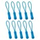YZSFIRM Luggage Zipper Pull Replacement for Backpack: 10 Pcs Blue Zipper Tab