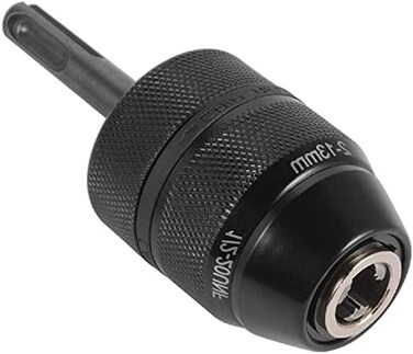 Sxstar Heavy Duty Professional 2-13mm 1/2-inch SDS-Plus Keyless Adapter with Drill Chuck