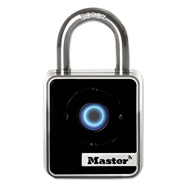 Master Lock Padlock, Indoor Personal Use Bluetooth Lock, 1-29/32 in. Wide, 4400D