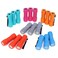 FASTPRO 18-Pack 9-LED Mini Flashlight Set with AAA Batteries Included
