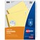 Avery Big Tab Insertable Dividers, 8-Tab, Clear, 1 Set