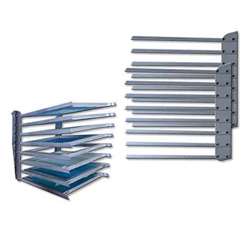 techtongda Techtongda Screen Frame Holder Art Painting Drying Rack Storage 8 Layers