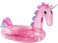 FUNBOY Glitter Unicorn Pool Float, Giant Inflatable Ride-On