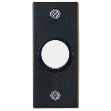 THOMASBETTS DH1824 White/Black Push ChimButton