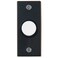 THOMASBETTS DH1824 White/Black Push ChimButton