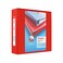 Staples Heavy-Duty 3-Inch D-Ring View Binder, Red, 600 Sheets