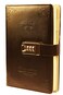JunShop Digital Password Journal with Lock Retro Privacy Diary with Combination Lock Leather Binder Notebook Locking Journal Diary ,Black