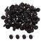 Antrader 100Pcs 5/8" Dia. Nylon Slider Glides Nail-on Floor Protector Brown