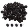 Antrader 100Pcs 5/8" Dia. Nylon Slider Glides Nail-on Floor Protector Brown