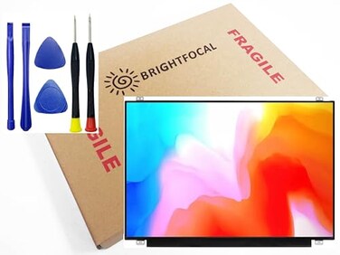 BRIGHTFOCAL New Screen Replacement for Acer Aspire One Cloudbook 14 AO1 A01-431-C8G8 LCD Screen 14.0 HD WXGA Slim Matte LCD LED Display with Tool