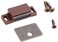 MPJ Single Magnetic Catches Brown/Antique Copper Retail Pack ,10