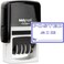 MaxMark Office Self Inking Date Stamp with Phrase Posted - Blue Ink