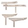 PSI Woodworking CLTEZSETC EZ-Glide Bowl Turner's 4pc Toolrest Set, 5/8" Diameter Post ,15.875mm