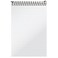 Tops Docket Gold Steno Book, 6" x 9", Gregg Rule, Clear Poly Cover, 100 Sheets ,99708