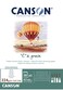 CANSON "C&nbsp; Grain A3 224g White DrawingSketching Paper Pad 30 Sheets