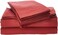 Sweet Home King Size Bed Sheets - 6 Piece 1500 Supreme Collection Fine Brushed Microfiber Deep Pocket King Sheet Set Bedding - 2 Extra Pillow Cases, Great Value, King, Burdy
