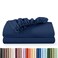 Bare Home 2-Pack Fitted Sheet 1800 Ultra-Soft ,Twin, Dark Blue