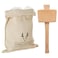 Viski Professional Lewis Ice Bag and Mallet, Manual Ice Crusher, Ice Crushers for Home Use, Bartender KitBar Tools Kitchen Accessory, 12