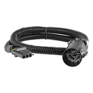 CURT 55515 Replacement 4-Way Flat Trailer Connector, USCAR Socket Required