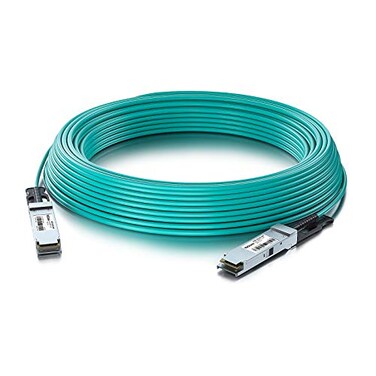10Gtek 40G QSFPAOC Cable - 40GBASE Ethernet Active Optical Cable, QDR, MMF for Mellanox MC2210310-005, 5-Meter