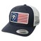 ARIAT Men's Navy Cap with Flag Patch Navy Os