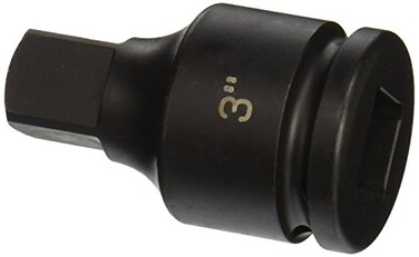 Grey Pneumatic ,3003EB3/4" Drive x 3" Extension Socket with Friction Ball