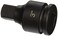 Grey Pneumatic ,3003EB3/4" Drive x 3" Extension Socket with Friction Ball