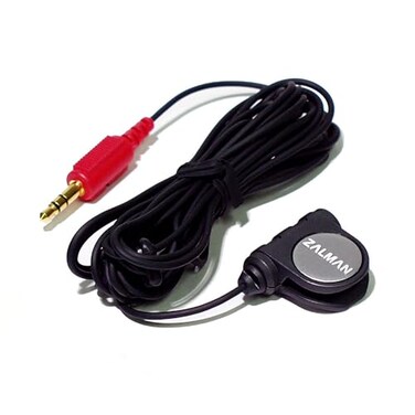 Zalman ZM-MIC1 High Sensitivity Headphone Microphone with Mini Clip, Computer PC Streaming Gaming Mic, 3.5mm Jack