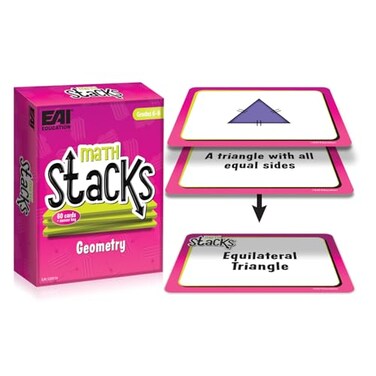 EAI Education Math Stacks Geometry Game: Grades 6-8
