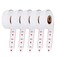 KOQICALL Take a Number Tickets 5 Rolls of 2 Digits for K-T Ticket Dispenser Queue Calling System 2000 Ticket Roll 00-99 White