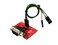 Ableconn PI232DB9M Compact GPIO TX/RX to DB9M RS232 Serial Expansion Board for Raspberry Pi