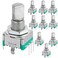 DIYhz 10 Pcs EC11 Rotary Encoder Dode Switch Audio Digital Potentiometer with Switch - 15MM