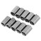 Walfront 10 Pcs Wire Insert Thread 304 Stainless Steel Wire Screw Sleeve Inserts Thread Repair Kit Wire Thread Repair Insert M8x1.25x3D Used in Various Low Strength Materials