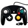 OSTENT Wired Shock Game Controller for Nintendo GameCube NGC Wii Video Game Black