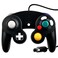 OSTENT Wired Shock Game Controller for Nintendo GameCube NGC Wii Video Game Black