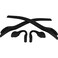 Oakley Mens Radar Ev Path Earsock Nosepiece Kit, Black