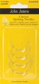 John James Curved Quilting Hand Needles-Assorted 4/Pkg