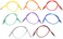 Hosa CMM-845 Unbalanced Patch Cables, 3.5 mm TS to Same, 1.5 Feet