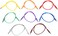 Hosa CMM-845 Unbalanced Patch Cables, 3.5 mm TS to Same, 1.5 Feet