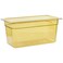 Cambro H-Pan Third Size Amber 6