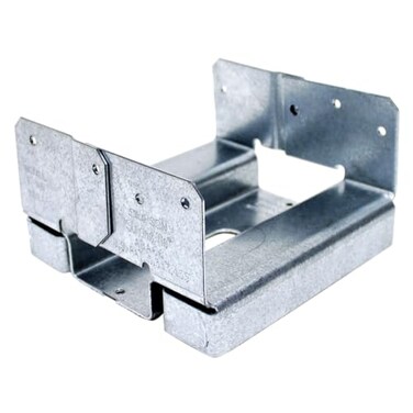Simpson Strong-Tie ABA66Z ABA ZMAX Galvanized Adjustable Standoff Post Base for 6x6 ,Pack of 10