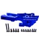 Hot Racing SUM1206 Secure Lock Front Bulkhead 1:10 Summit Blue
