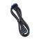 CableMod ModMesh Sleeved Right Angle Internal USB 3.0 Cable ,Carbon, 50cm