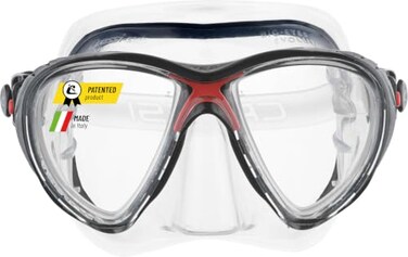 Cressi Big Eyes Evolution, Clear/Red