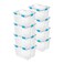 Sterilite Gasket Storage Box with Lids for HomeOffice, 80 Quart, 8-Pack